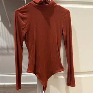 Fall Long Sleeve Turtleneck Bodysuit